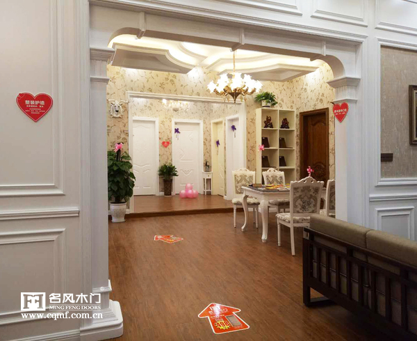 重庆名风木门：专卖店风采